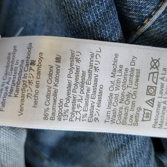 J. Crew Factory High-rise Skinny jeans with Signature Stretch NWT - Picture 12 of 13